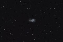 M51 Whirpool galaxy 20240706